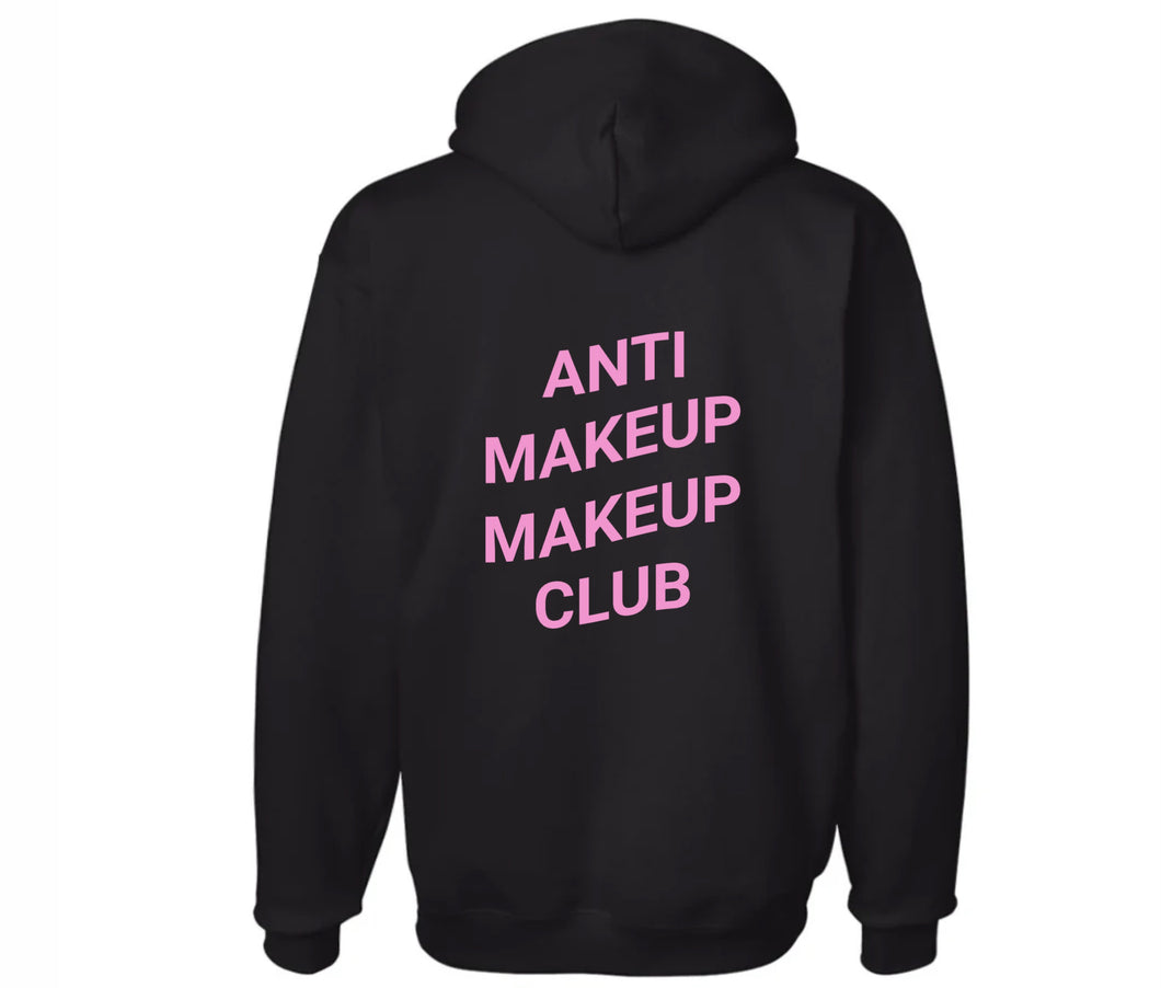 Anti Makeup zip up hoodie (pre order)